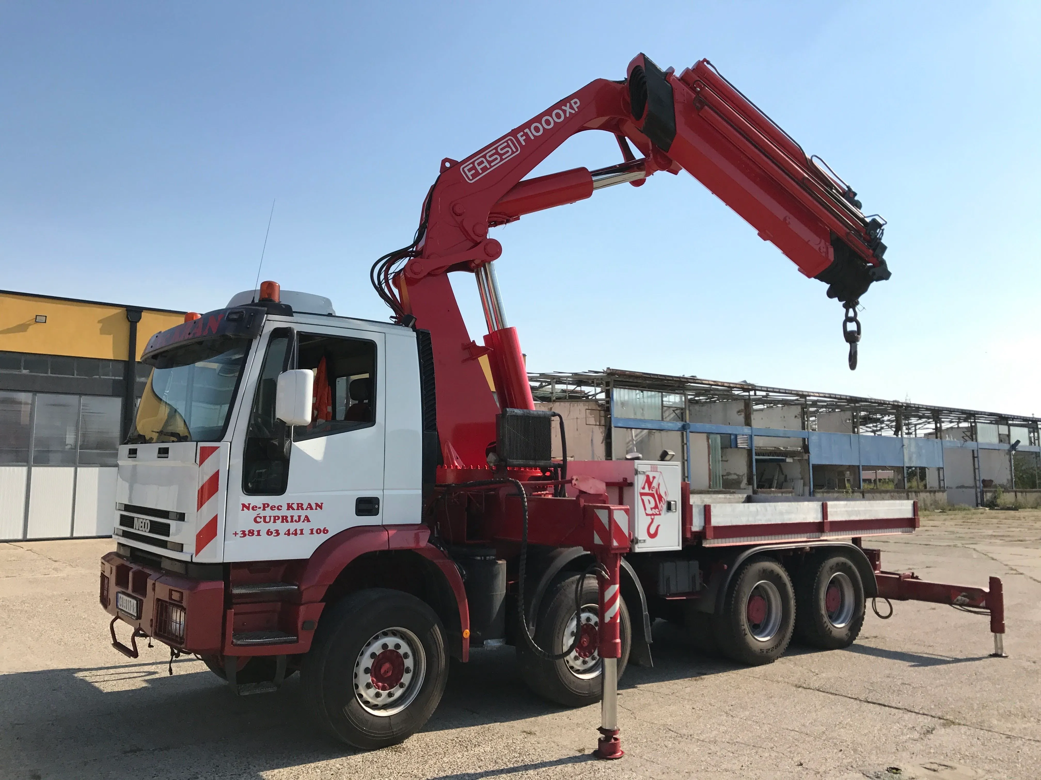 IVECO Eurotrakker + Fassi F1000 XP 100t/m